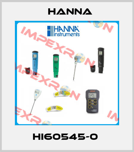 HI60545-0  Hanna