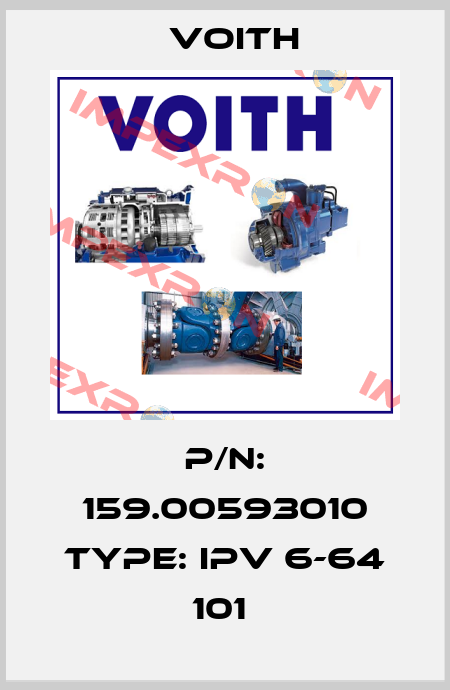 P/N: 159.00593010 Type: IPV 6-64 101  Voith