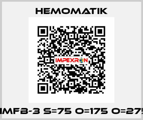 HMFB-3 S=75 O=175 O=275 Hemomatik