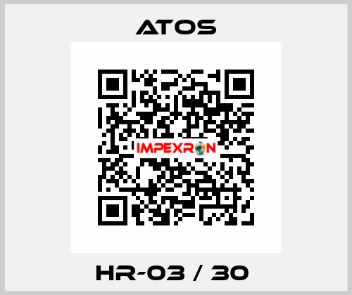 HR-03 / 30  Atos