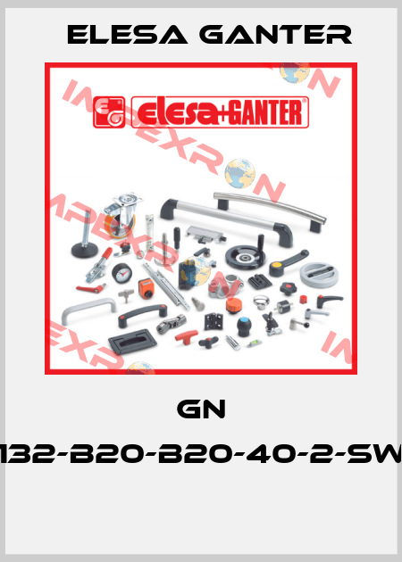 GN 132-B20-B20-40-2-SW  Elesa Ganter