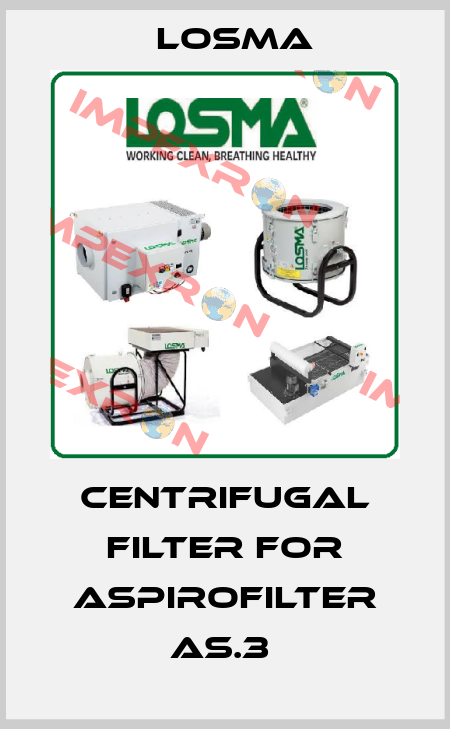 Centrifugal filter for Aspirofilter AS.3  Losma