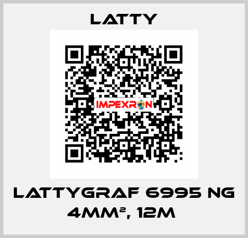 LATTYGRAF 6995 NG 4MM², 12M  Latty