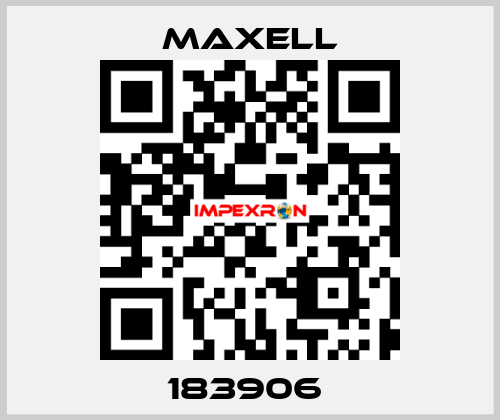 183906  MAXELL