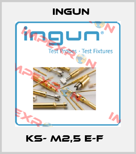 KS- M2,5 E-F   Ingun