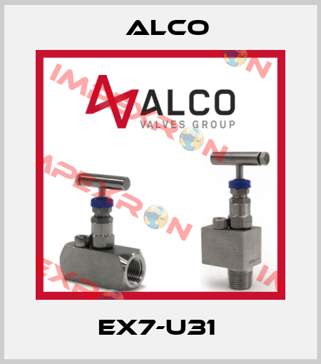 EX7-U31  Alco