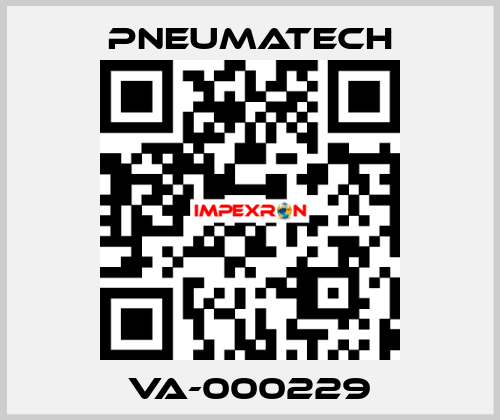 VA-000229 Pneumatech