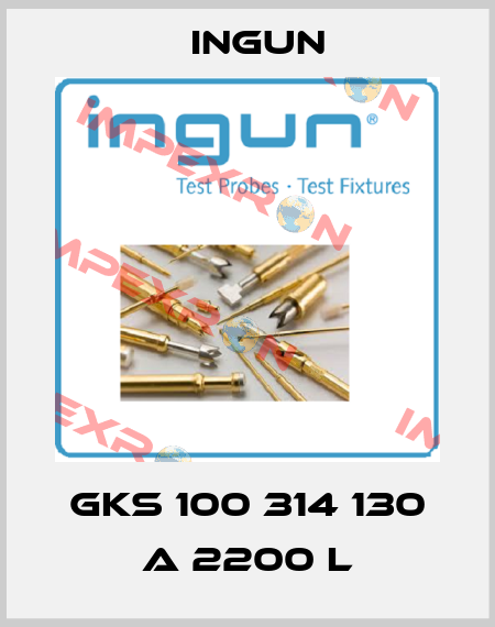 GKS 100 314 130 A 2200 L Ingun