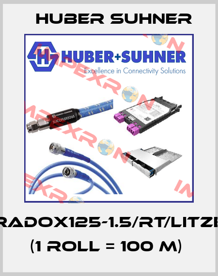 RADOX125-1.5/RT/LITZE (1 roll = 100 m)  Huber Suhner