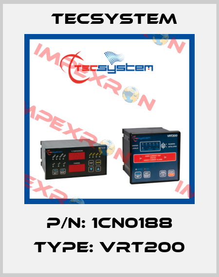 P/N: 1CN0188 Type: VRT200 Tecsystem