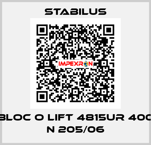 Bloc o Lift 4815UR 400 N 205/06 Stabilus