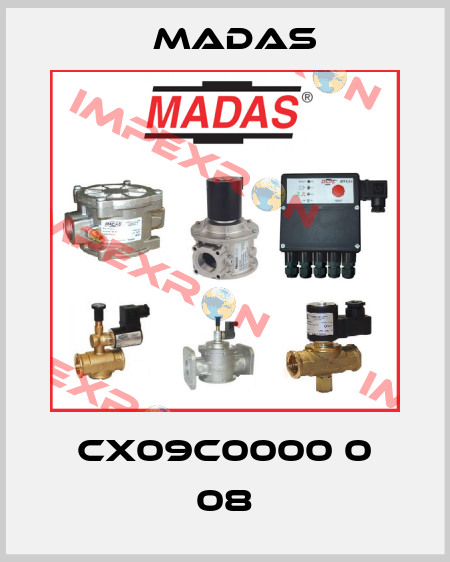 CX09C0000 0 08 Madas