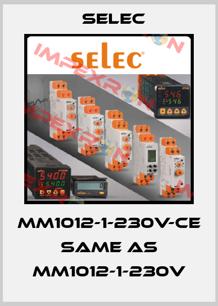 MM1012-1-230V-CE same as MM1012-1-230V Selec
