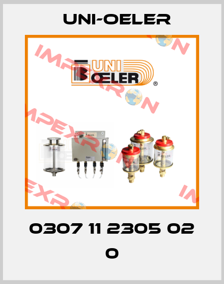 0307 11 2305 02 0 Uni-Oeler