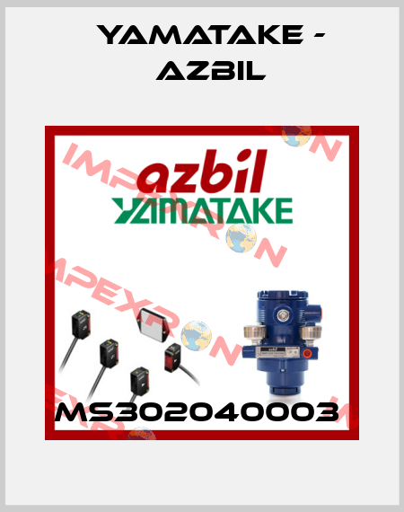MS302040003  Yamatake - Azbil
