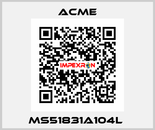 MS51831A104L  Acme