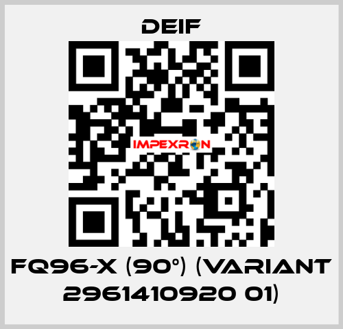 FQ96-x (90°) (Variant 2961410920 01) Deif