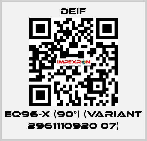 EQ96-x (90°) (Variant 2961110920 07) Deif