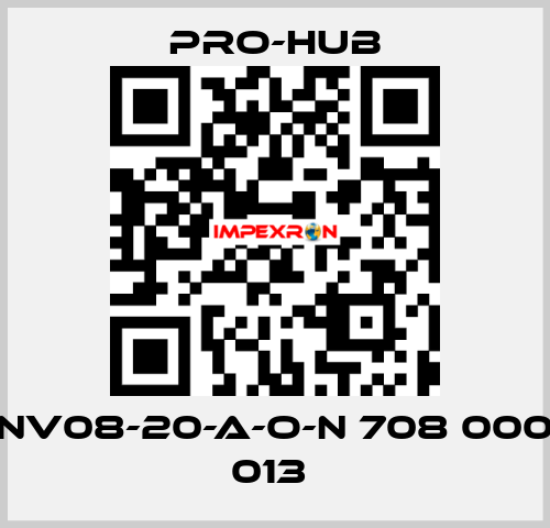 NV08-20-A-O-N 708 000 013  Pro-Hub