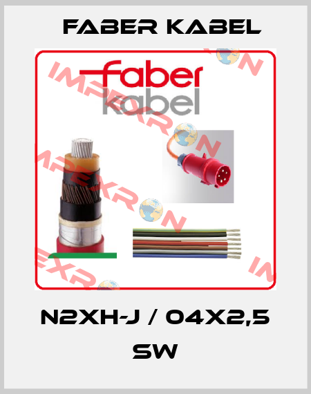 N2XH-J / 04X2,5 SW Faber Kabel
