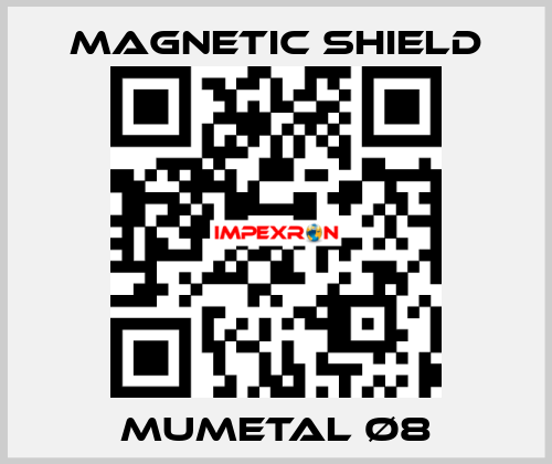 MuMetal Ø8 Magnetic Shield