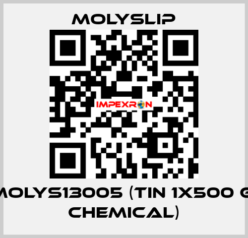 MOLYS13005 (tin 1x500 g, chemical) Molyslip