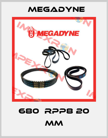 680  RPP8 20 mm Megadyne