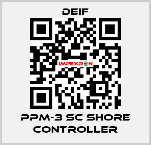 PPM-3 SC shore controller Deif