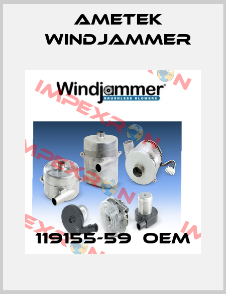 119155-59  OEM Ametek Windjammer