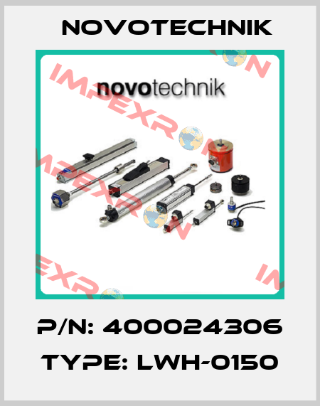 P/N: 400024306 Type: LWH-0150 Novotechnik