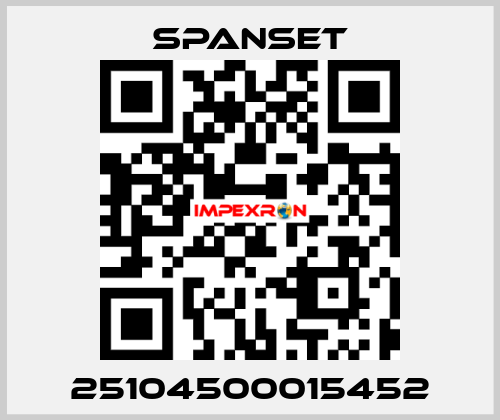 25104500015452 SpanSet