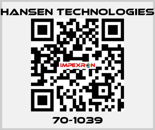 70-1039 HANSEN TECHNOLOGIES