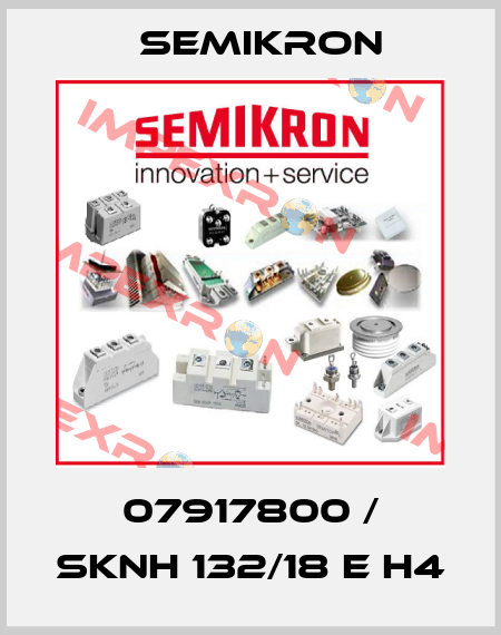 07917800 / SKNH 132/18 E H4 Semikron