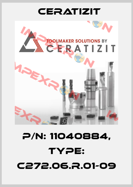P/N: 11040884, Type: C272.06.R.01-09 Ceratizit