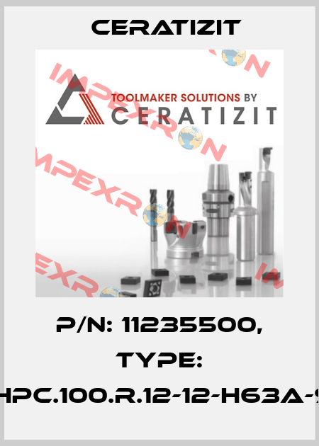 P/N: 11235500, Type: MHPC.100.R.12-12-H63A-90 Ceratizit