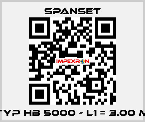 Typ HB 5000 - L1 = 3.00 m SpanSet