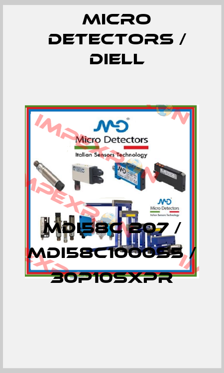 MDI58C 207 / MDI58C1000S5 / 30P10SXPR
 Micro Detectors / Diell