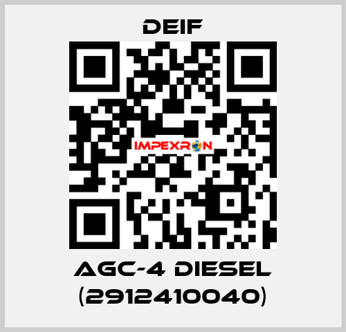 AGC-4 Diesel (2912410040) Deif