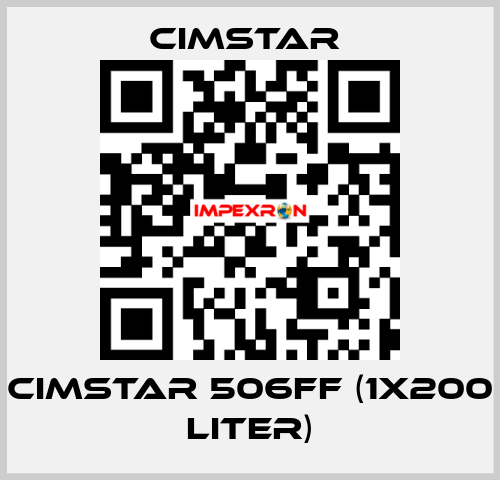 Cimstar 506FF (1x200 liter) Cimstar 