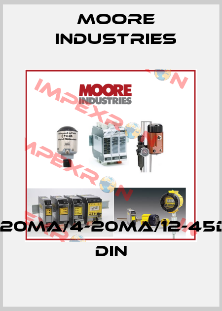 SIX/4-20MA/4-20MA/12-45dc/-RF DIN Moore Industries