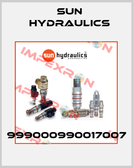 999000990017007 Sun Hydraulics