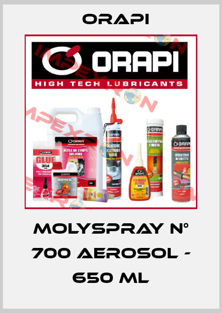 MOLYSPRAY N° 700 Aerosol - 650 ml Orapi