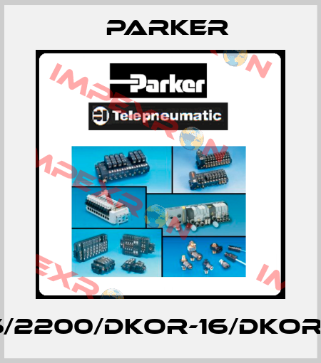 701-16/2200/DKOR-16/DKOR90-16 Parker