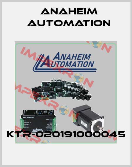 KTR-020191000045 Anaheim Automation