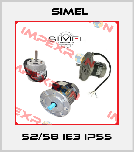 52/58 IE3 IP55 Simel