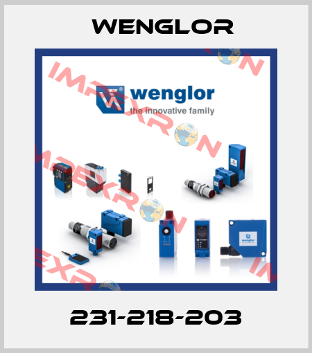 231-218-203 Wenglor