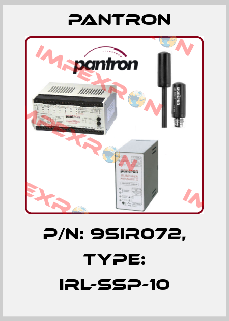 p/n: 9SIR072, Type: IRL-SSP-10 Pantron