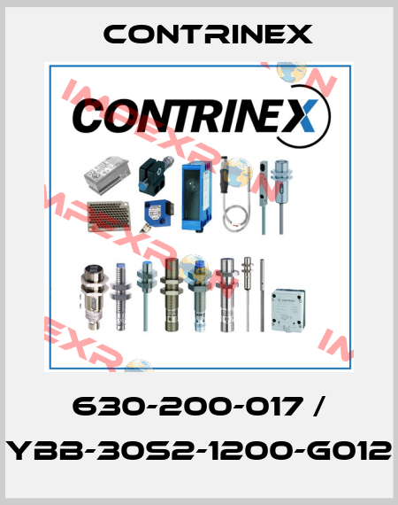 630-200-017 / YBB-30S2-1200-G012 Contrinex