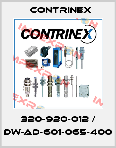 320-920-012 / DW-AD-601-065-400 Contrinex