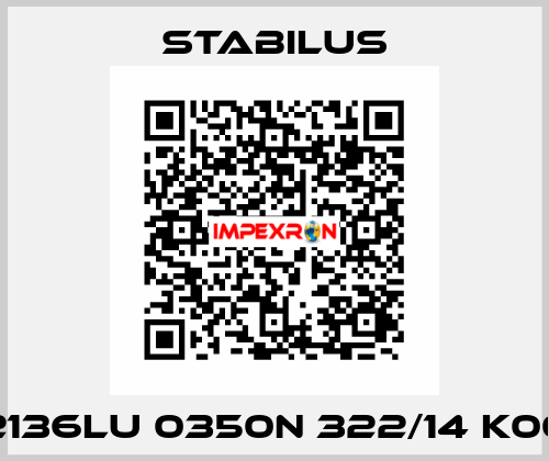 2136LU 0350N 322/14 K00 Stabilus